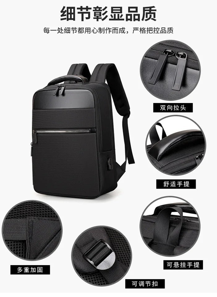 New Swiss Backpack Usb Rechargeable Bag