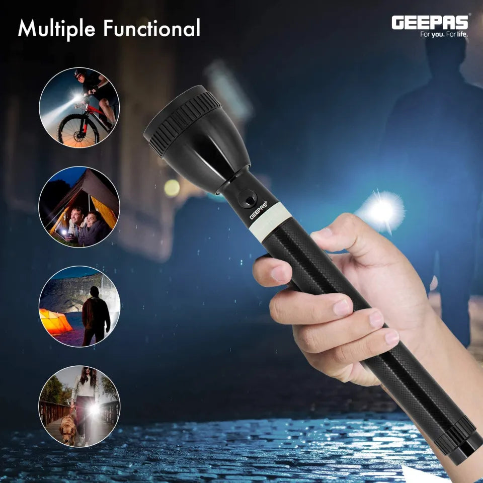 Ge Pass Rechargeable LED Flashlight, 100,000 Hours of LED Life