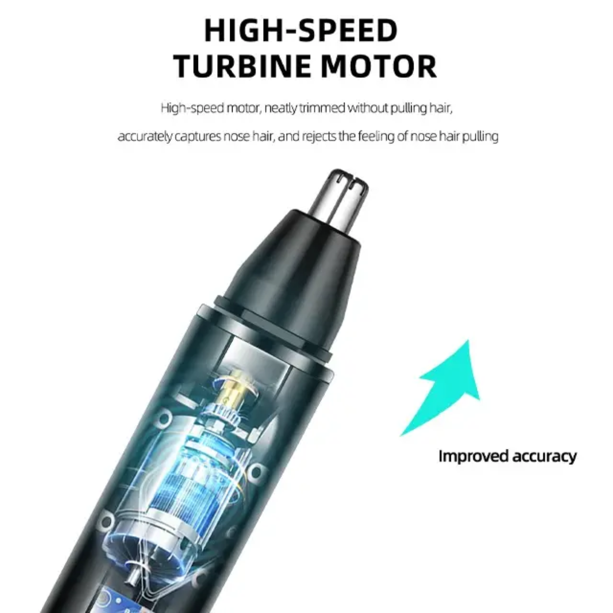 2 in 1 Professional DL-7200 Kit nose and hair trimmer