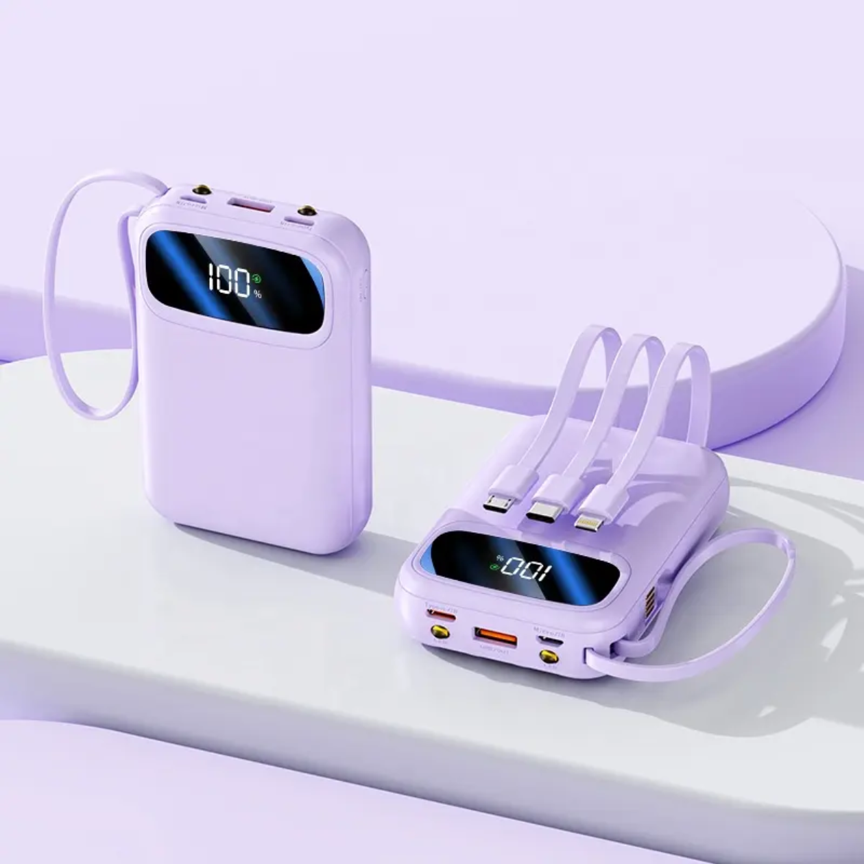 10000mAh Power Bank Fast Charging