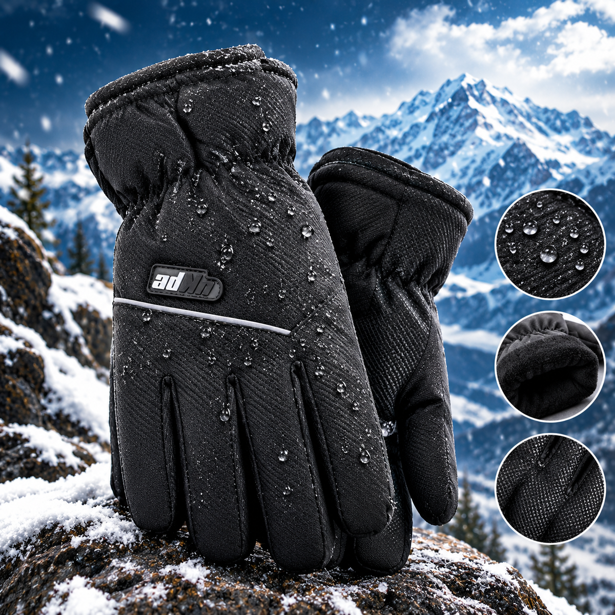 Premium Uk Quality Windproof gloves Bike Rider