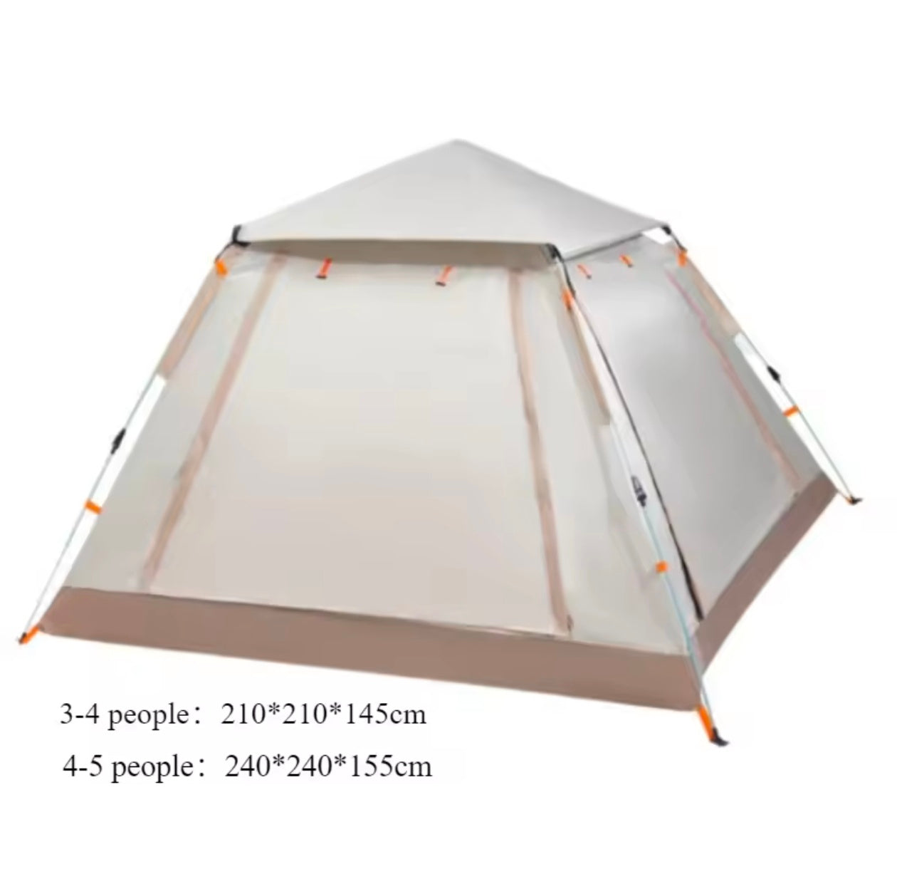 5 Person Japani Automatic Quick Open Tent with Carry bag