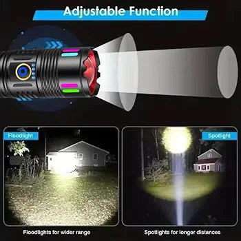 3000M Ultra Zoomable Torch with 18650 Lithium Betteries