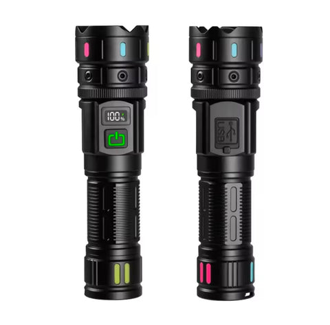 Long Range Canon Ruilang Most Powerful LED Flashlight Rechargeable