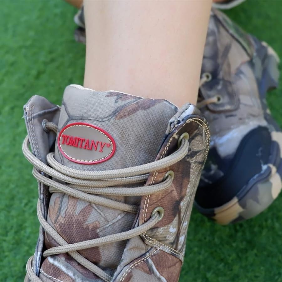 Tomitany Trekking Tactical Combat Hunting Camouflage Boots Shoes