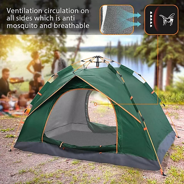 3-4 Person Japani Automatic Quick Open Tent with Carry bag