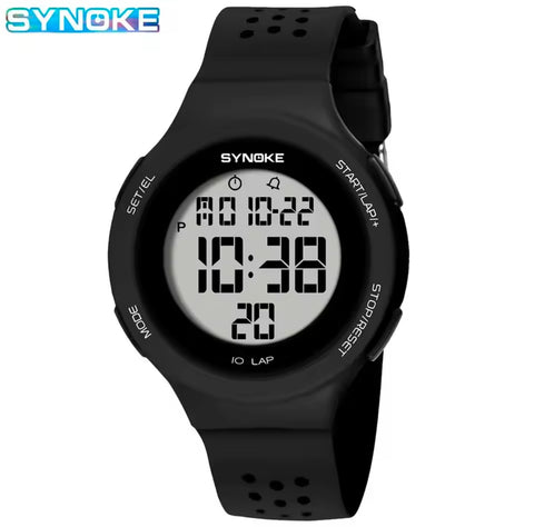 Outdoor Sport Watch Men Alarm Chrono Clock 5Bar Waterproof