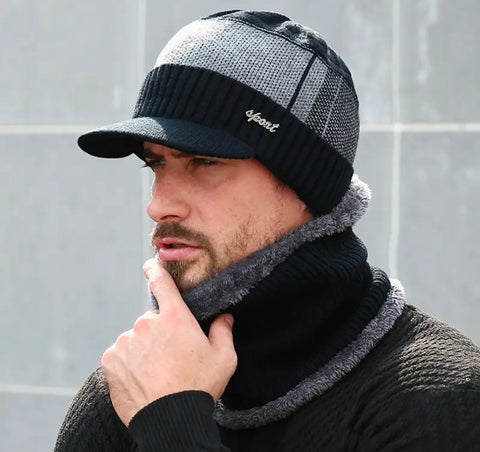 Beanie Cap and Neck winter warm Hat cap