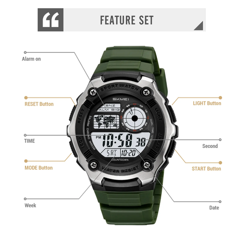 Skmei 2517 Army Design Casi Watch Waterproof