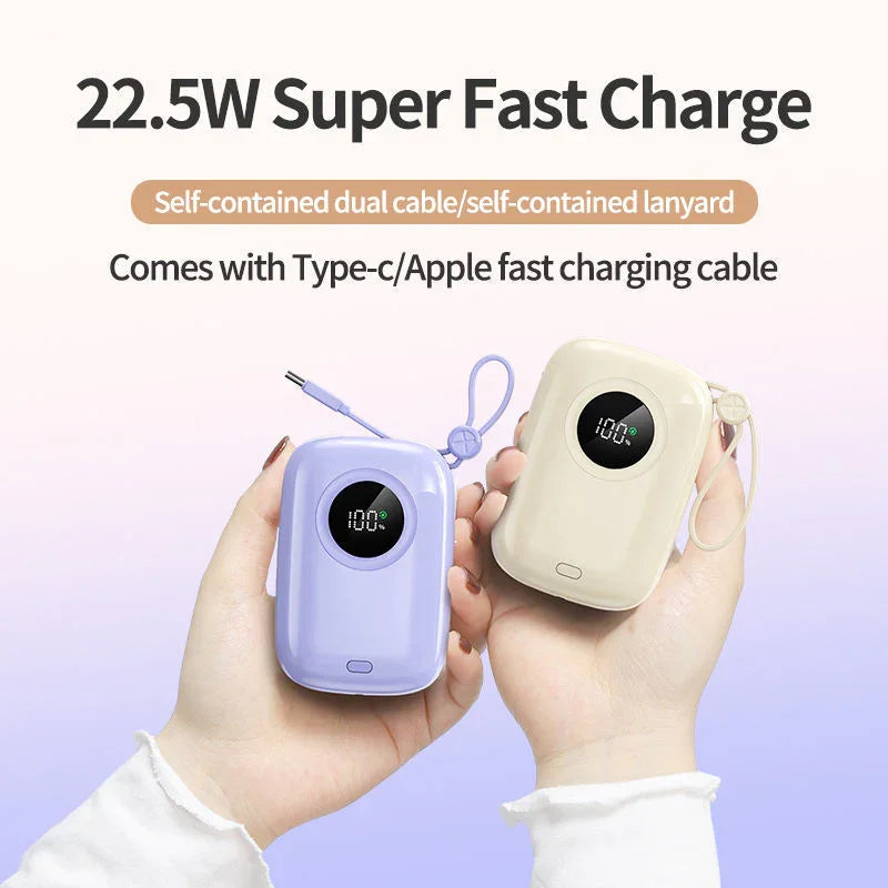 10000mah PD Super Fast 22.5W Fast Charging with Flash Light
