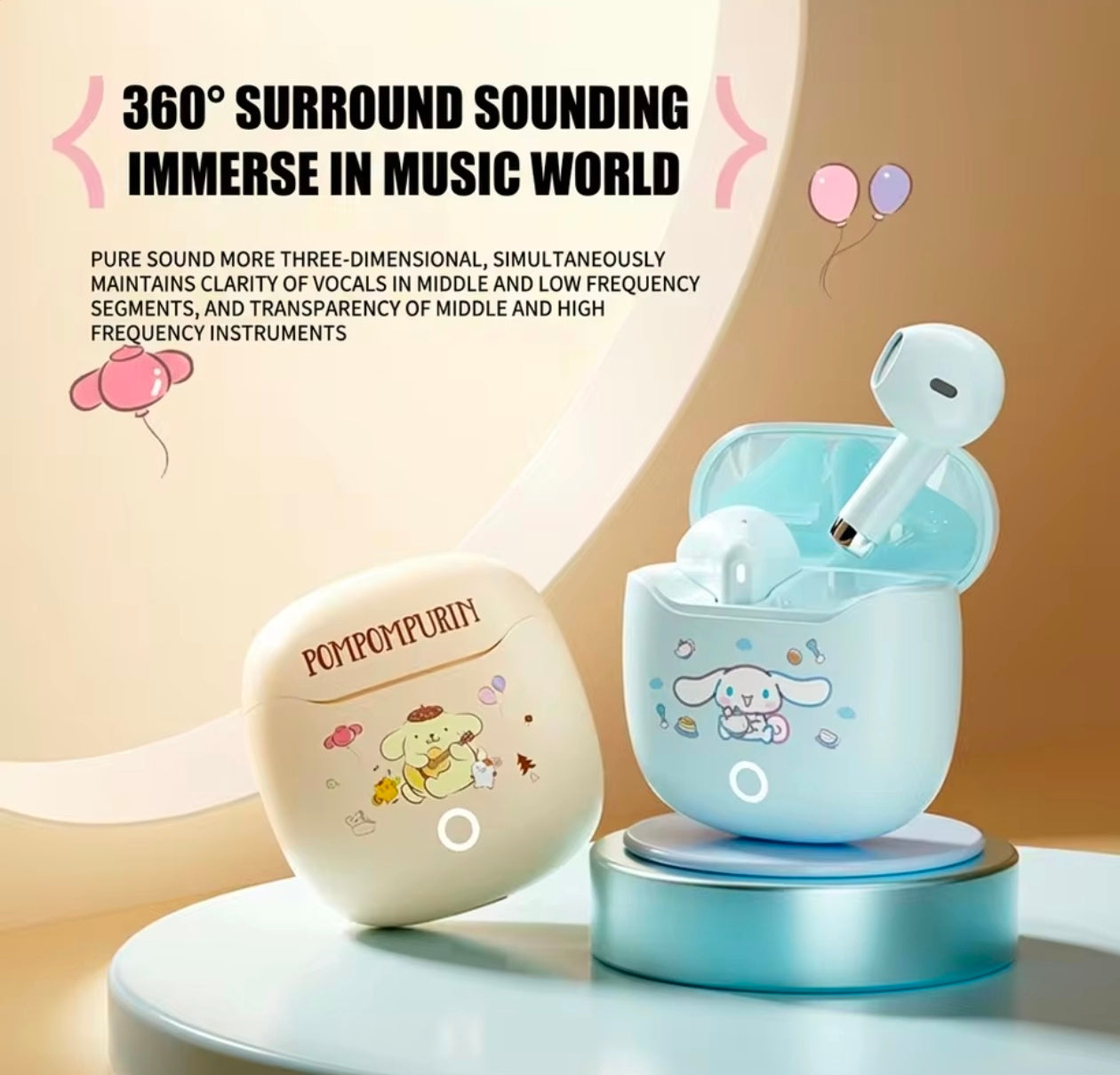 Ambie Sound Earcuffs AM-TW01 Wireless Earphone Open-Ear Bluetooth