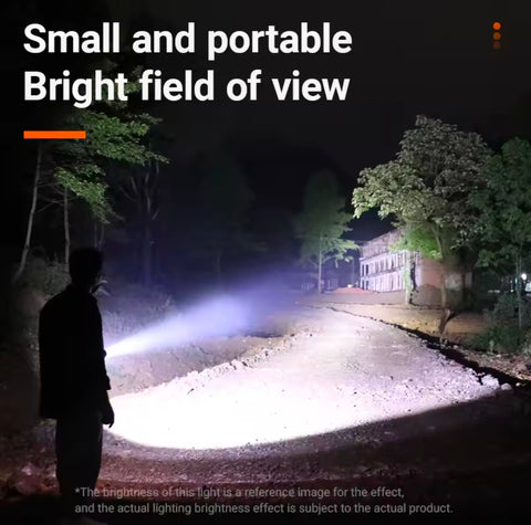 Yemao Long Range Flash light & Power Bank Rechargeable