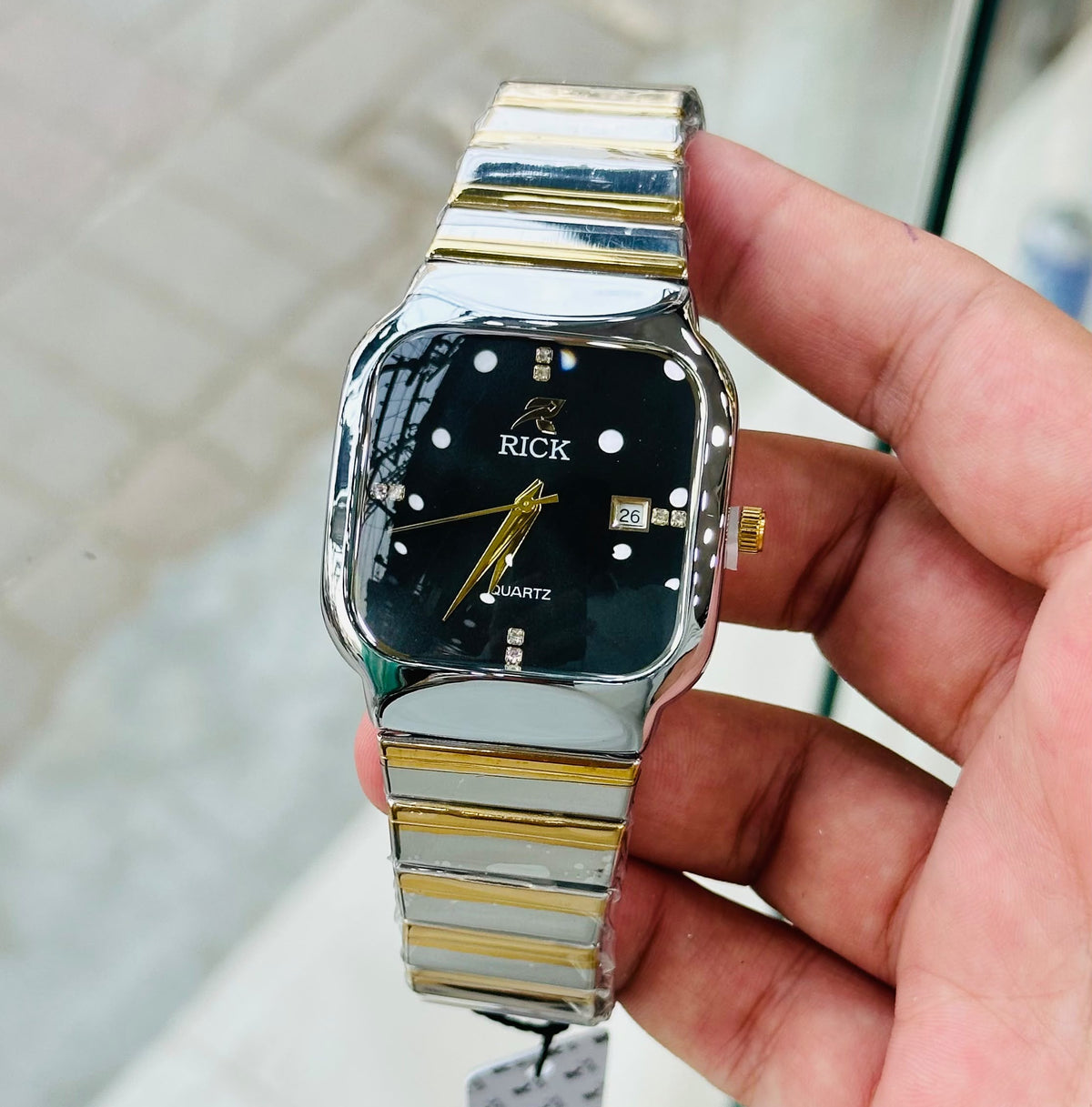 Rick Stainless Steel Waterproof Watch