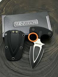 Dagger Push Knife Black night