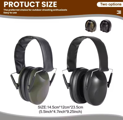 Anti-Noise Ear Plugs Tactical Hunting Folding Ear Defenders Ear Protector Ear Muff