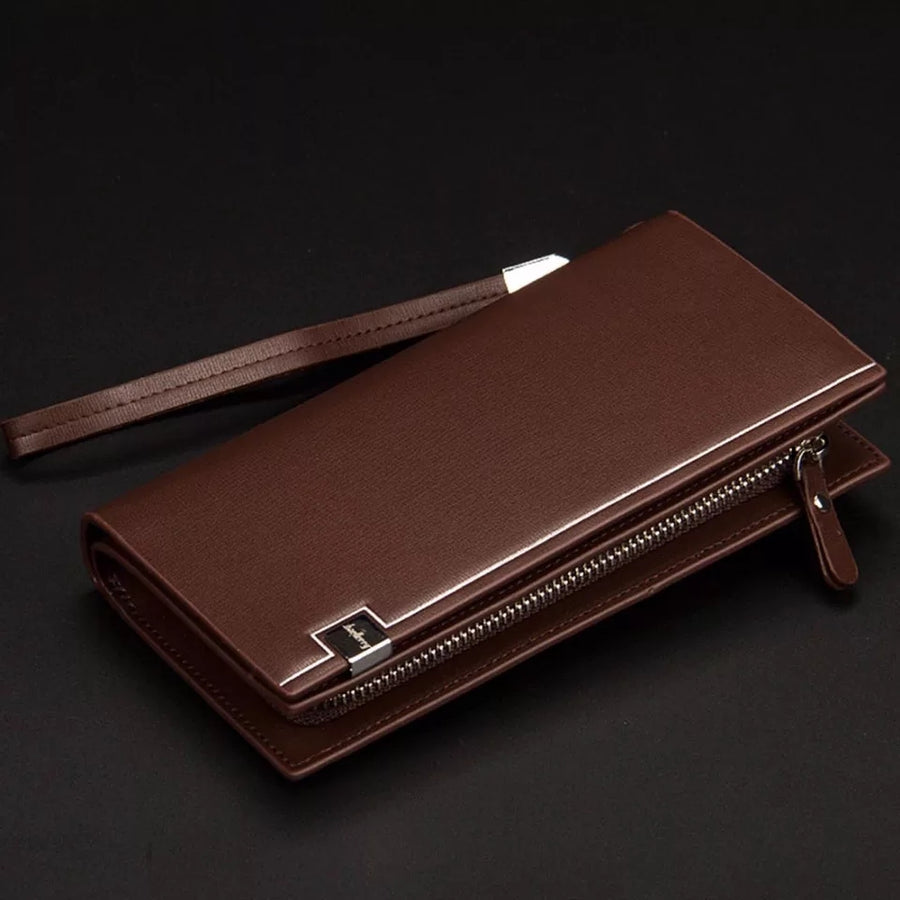 Baellerry Universal Long Wallet Large Capacity Zipper Handbag Card Holder