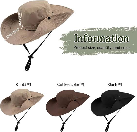 Anti-UV Jungle Sun Hat with Adjustable Headband