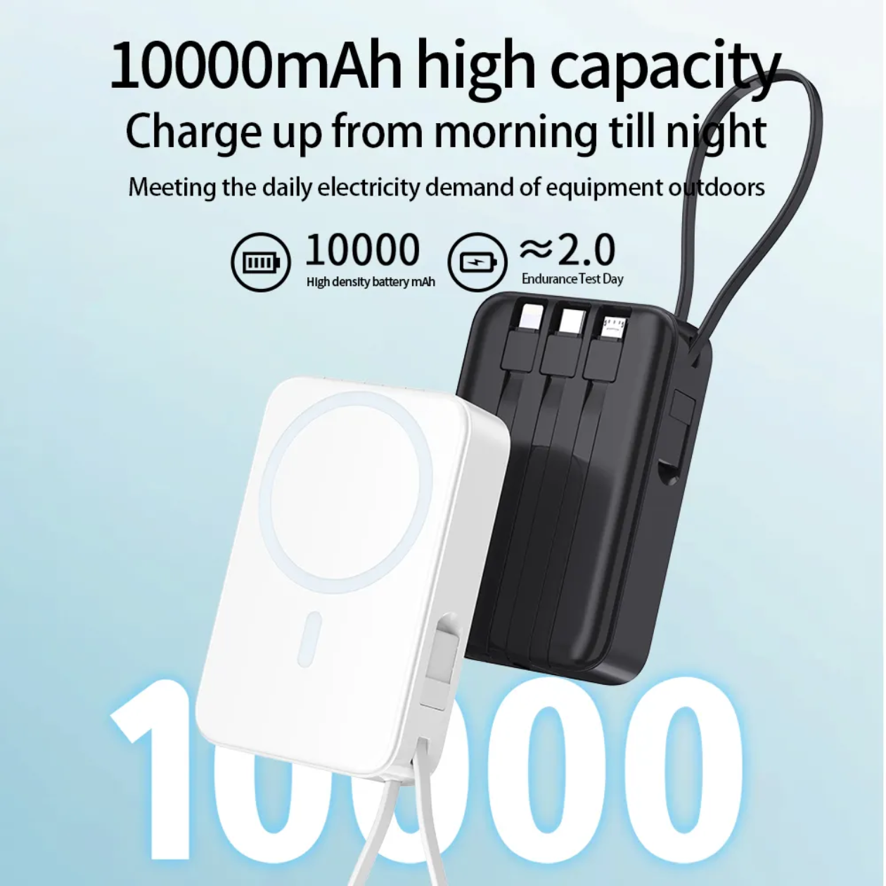 10000mAH 35W PD Wireless Power Bank