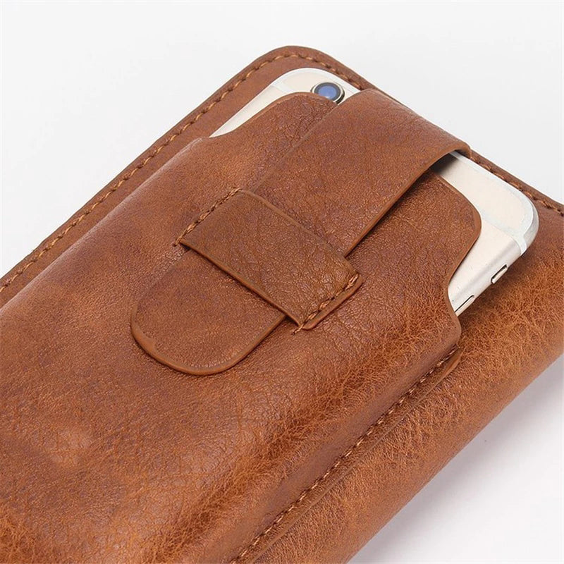Double zipper Universal Long Wallet Large Capacity Multi Zipper pockets for Mobile