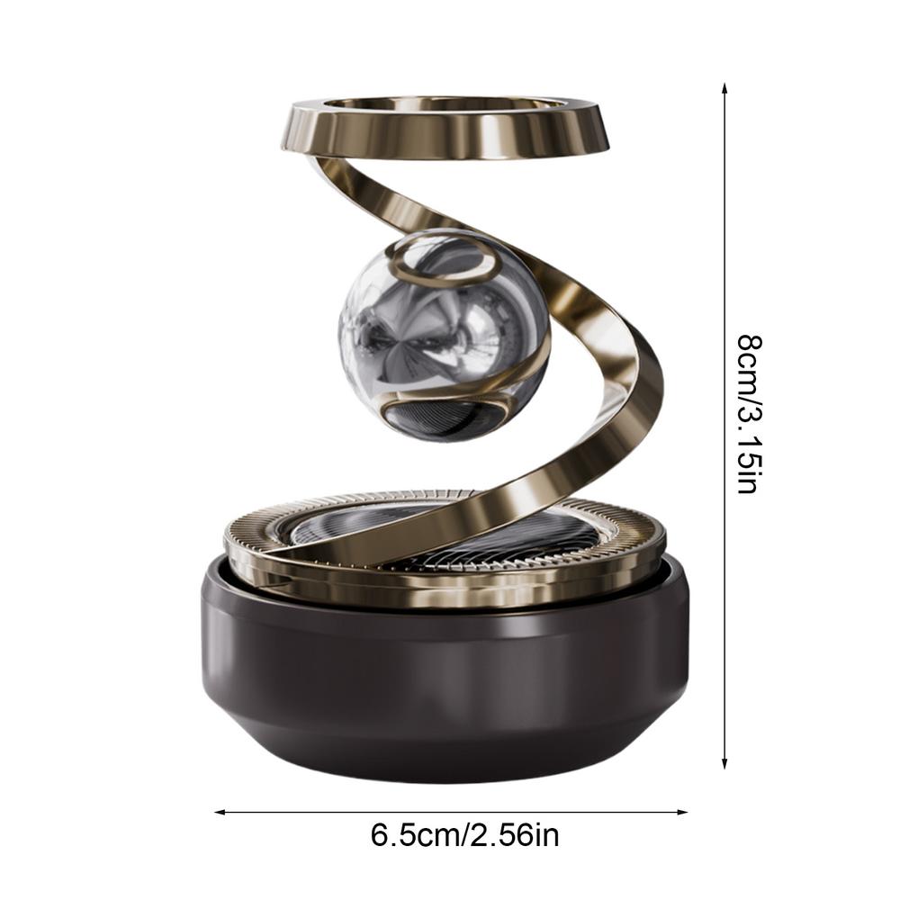 Solar Power Rotating Air Freshener For Car Fragrance Ornaments Autorotation Solar Car Supplies Air Freshener For Car Home