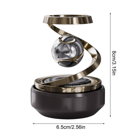 Solar Power Rotating Air Freshener For Car Fragrance Ornaments Autorotation Solar Car Supplies Air Freshener For Car Home