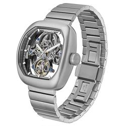MINBER Watch for Men, 42mm Automatic Stainless Steel Mens Watch, 5ATM Waterproof, Luminous Dial