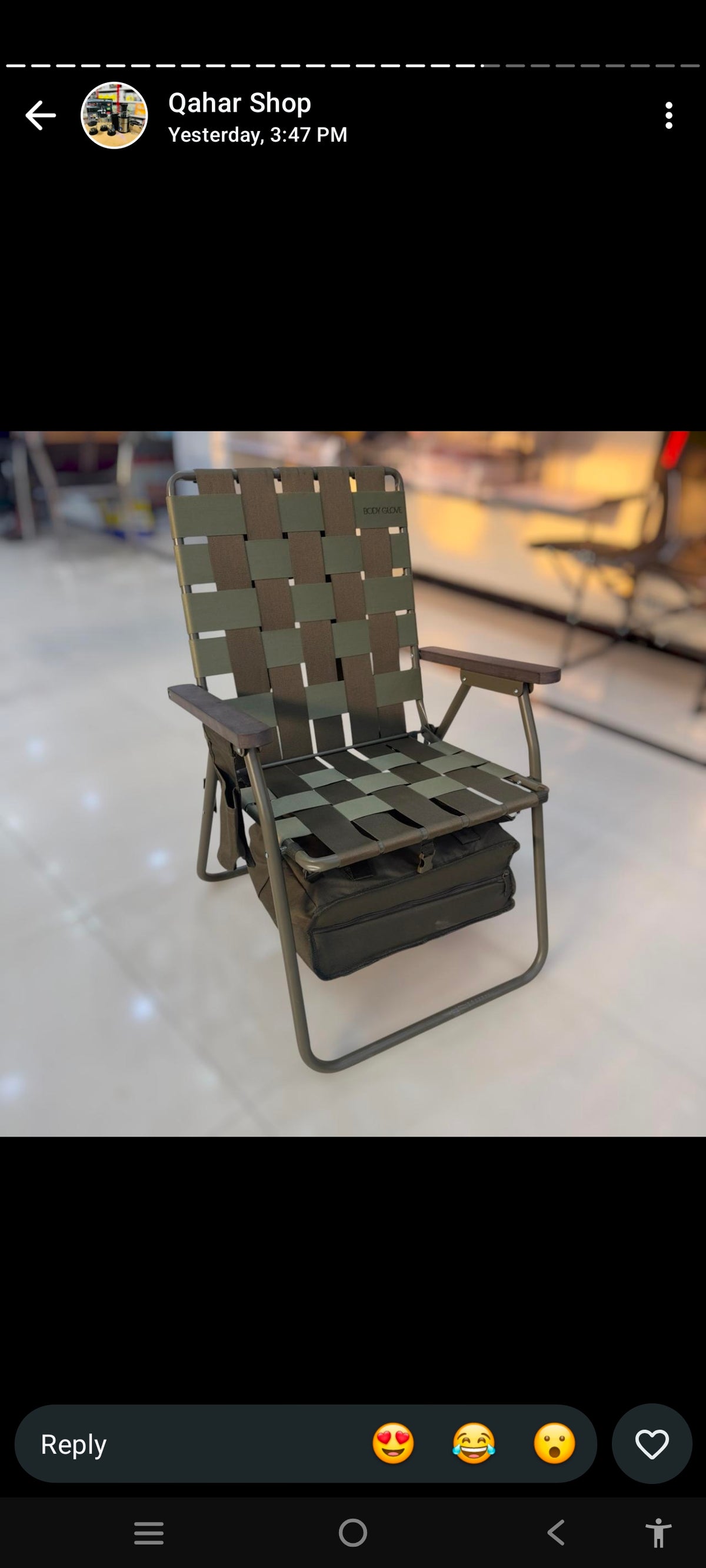 Body Glove Colorado Camping Chair