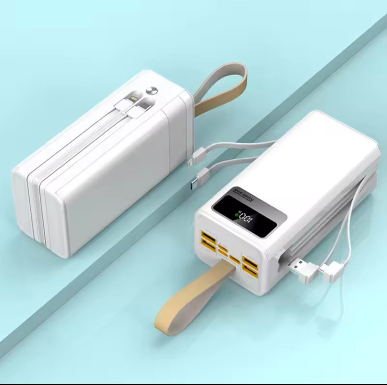 30000mah G Gold Super fast All in 1 LED Power Bank