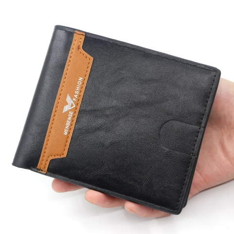 Me Ben's Classic Short Business Wallet leather