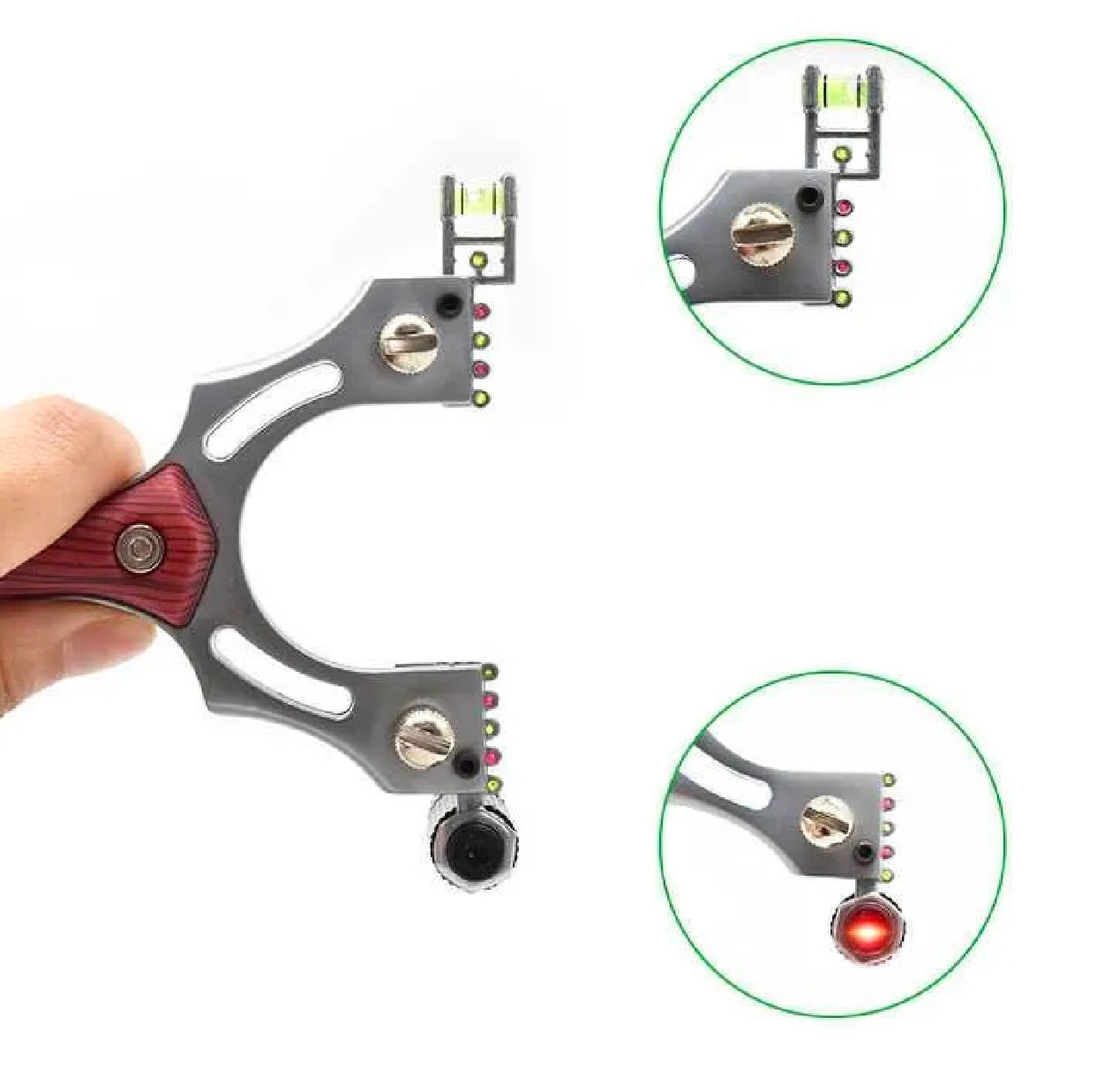 Professional Stainless steel Sling shot (Wood)