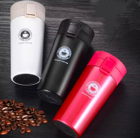 Travel Coffee Mug Thermos Tumbler Cups 380ML Vacuum Flask Thermos Water Bottle Tea Mug Thermos Cup