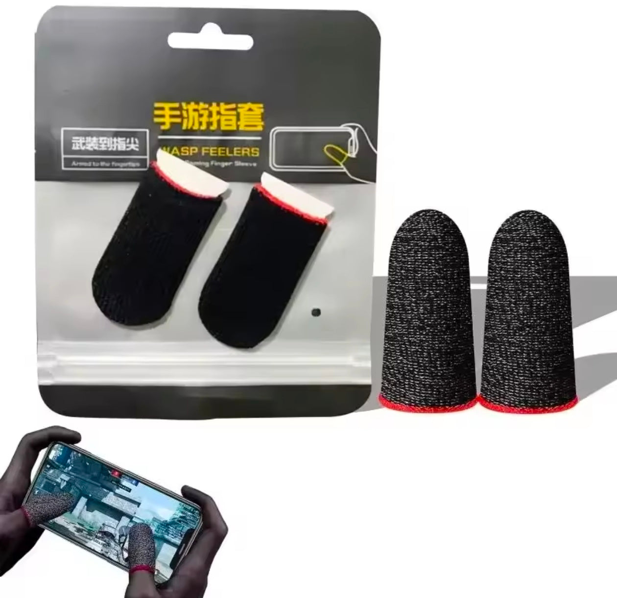5pair (10pcs) Pubg Finger Sleeves (Imported)