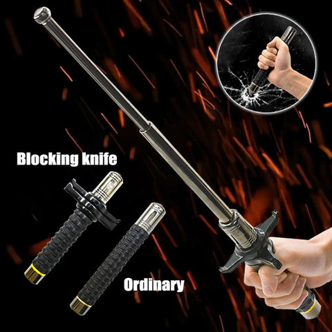 Self-Defensive Telescopic Gear Stick Expandable