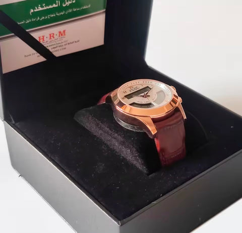 Alharmeen Saudi Power Luxury Muslim Watch Waterproof 100%