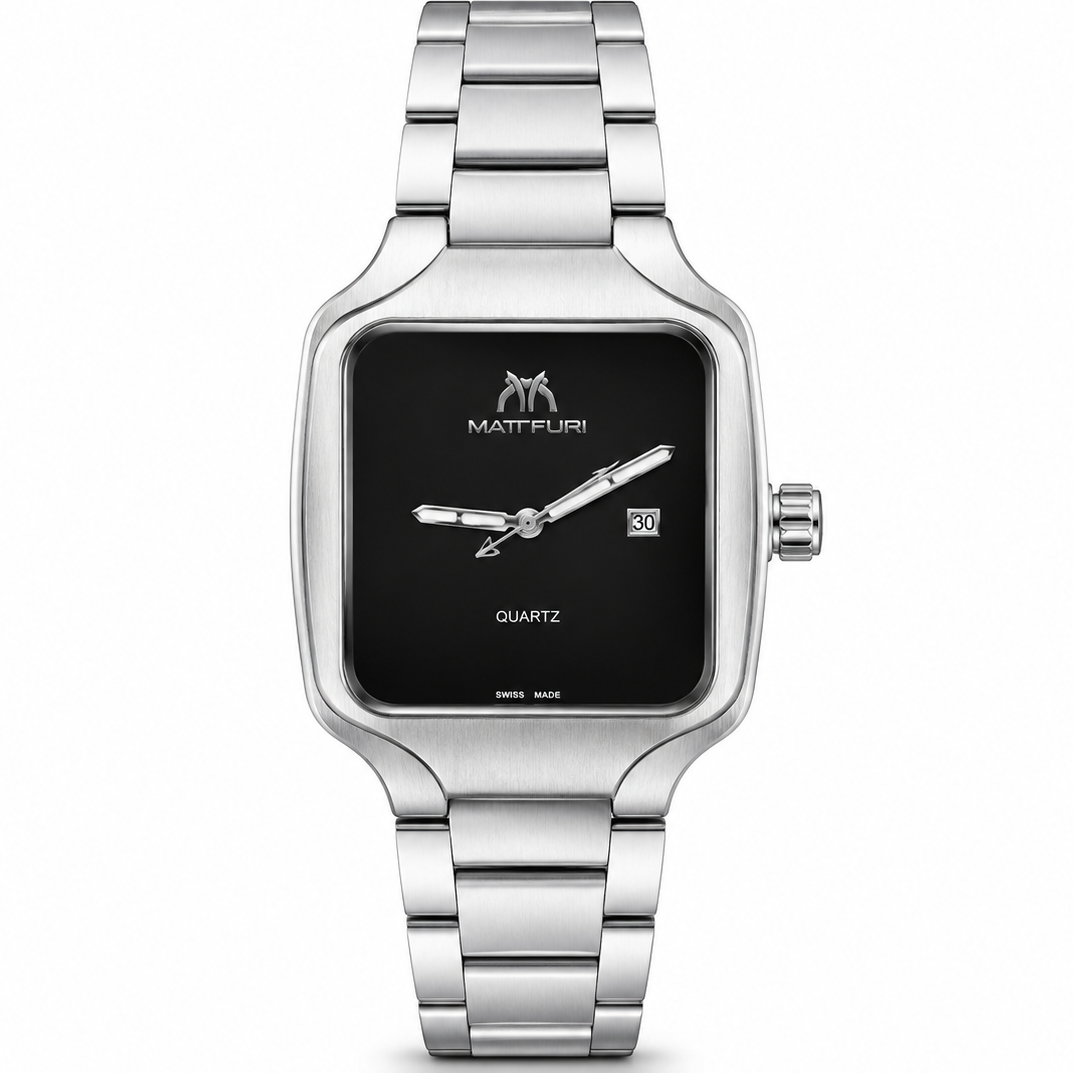 Matturi Luxury Steel Chronograph Quartz Watch