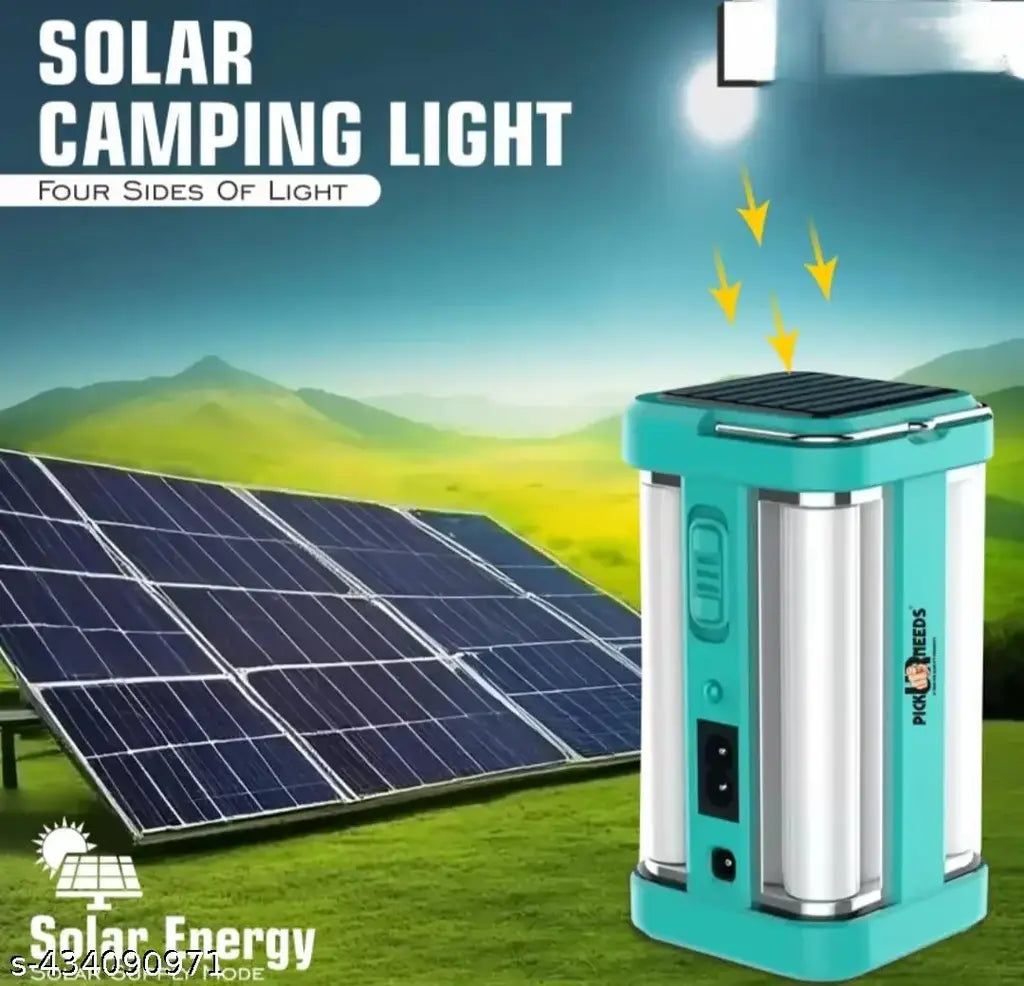 Solar Rechargeable Lantern Light | Emergency Flashlight Home & Outdoor Use