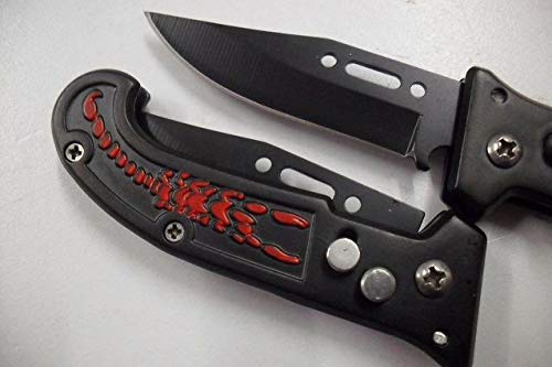 Red Scorpion Pocket knife