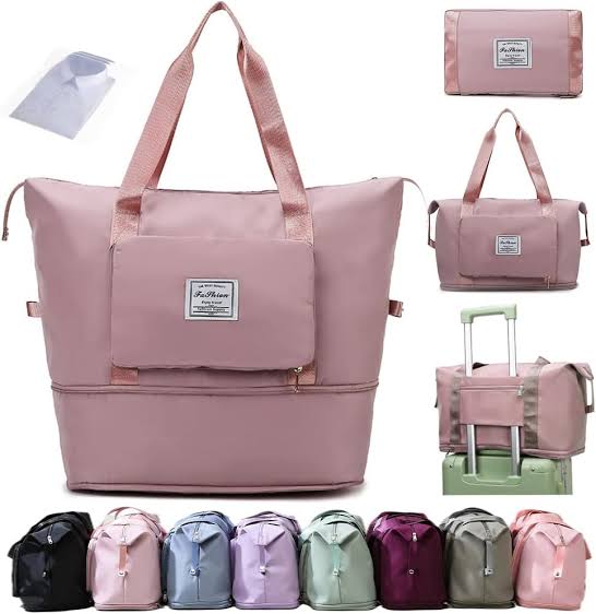 Large Capacity Folding Travel Bag Imported lightweight
