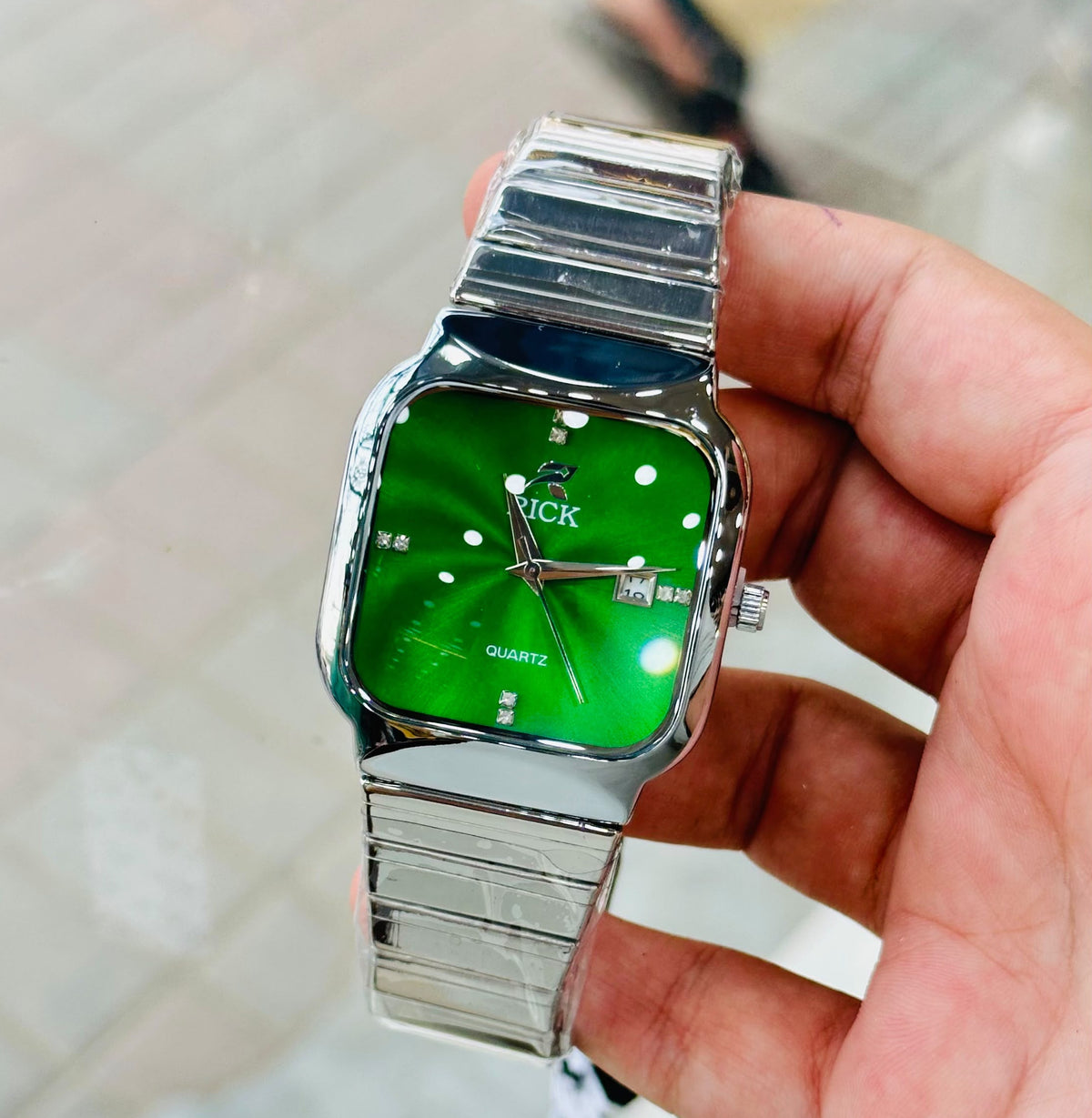 Rick Stainless Steel Waterproof Watch
