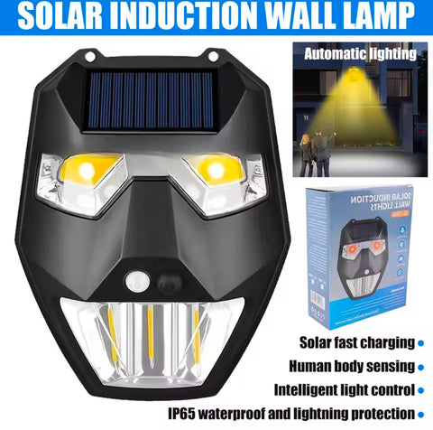 IP65 Solar COB+LED Light Motion Sensor Garden Security Lamp 5 Modes