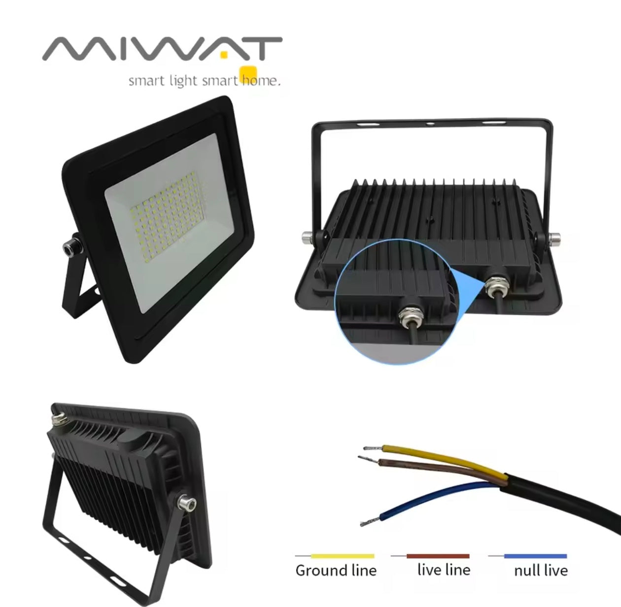 Solar Outdoor Emergency Flood Light