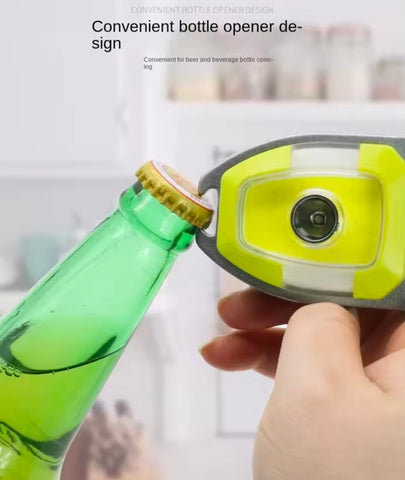 Multifunctional Mini Keychain Headlight Strong Light Headworn Maintenance Work Flashlight