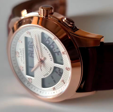 Alharmeen Saudi Power Luxury Muslim Watch Waterproof 100%