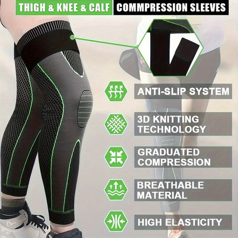 2pcs Adjustable Long Compression Medicated Dr recommended Knee Pads