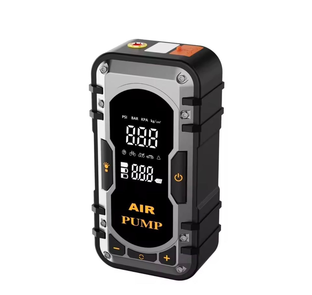6000A 14.8V Portable Jump Starter & Air Compressor Combo