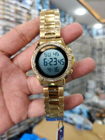Alsalah Dimond MUSLIM azan Design Digital Waterproof Watch