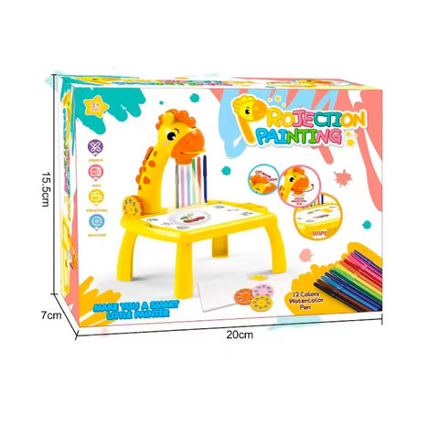 Children's Giraffe Projection Art Drawing Table Toy Children's Drawing Board