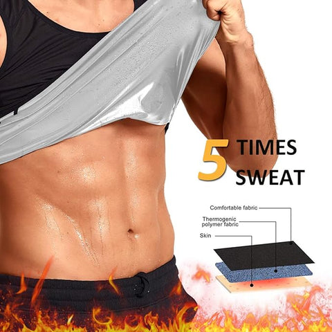 Slimming Sweat Shaper Vest For Men Women