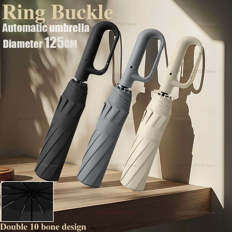 AUTOMATIC Bone Ring Buckle Umbrella Lightweight