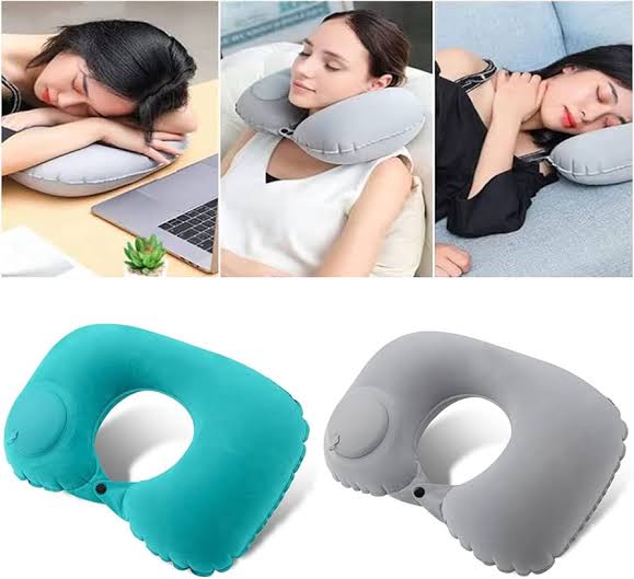 Travel Portable Inflatable Neck  Pillows cushion